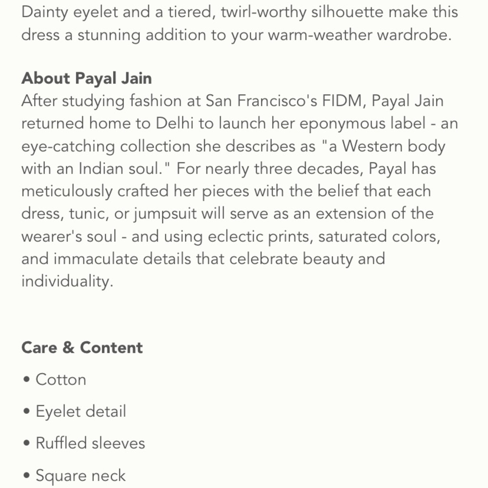 💕Anthropologie Fallon eyelet maxi dress - Picture 5 of 8